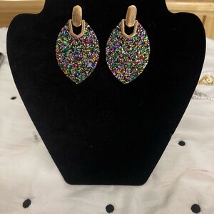 COPY - Statement earrings.Absolutely stunning sparkle earrings. Light weight.